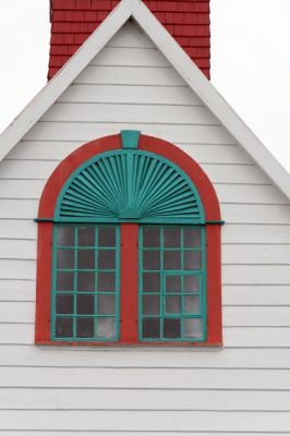 Tadoussac Kapelle Fenster

