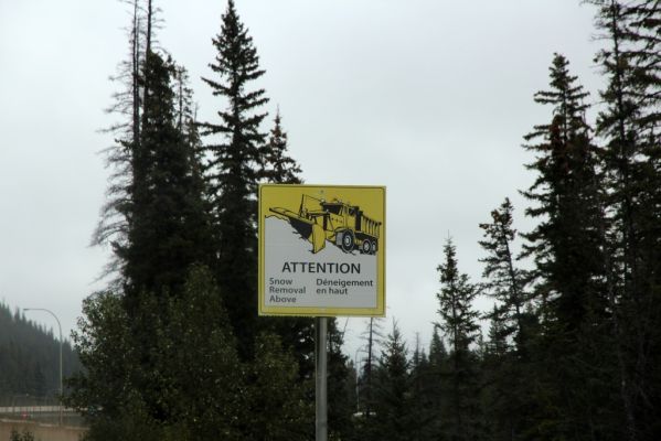 11 Banff Warnschild
