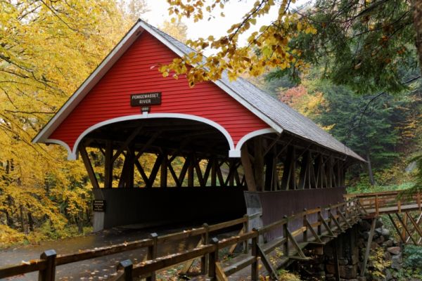Flume Gorge Covered Bridge

