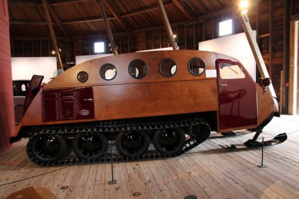 Shelburne Museum Bombardier Auto Neige
