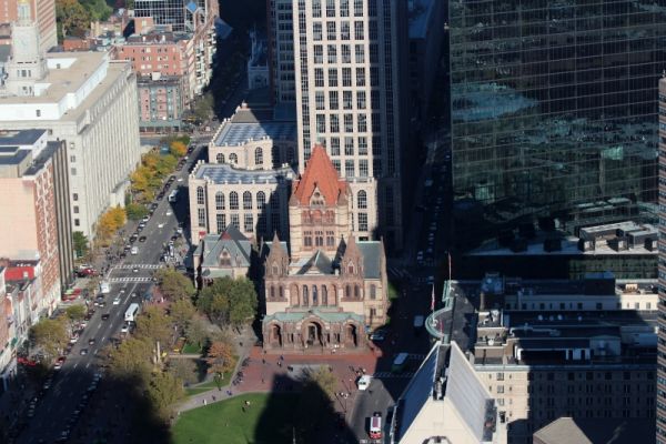 Boston Prudential Tower Trinity Church
