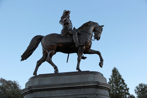 Boston Public Garden George Washington
