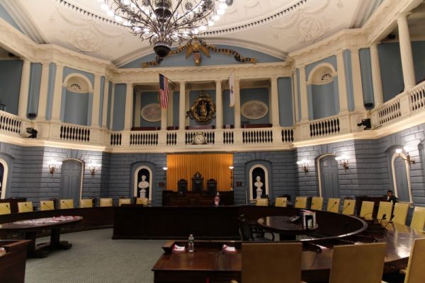 Boston Capitol Senate Chamber
