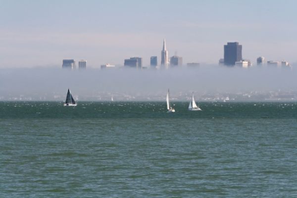 SFO von Sausalito
