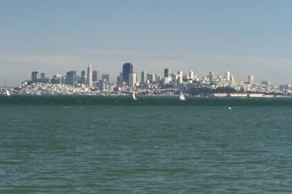SFO von Sausalito

