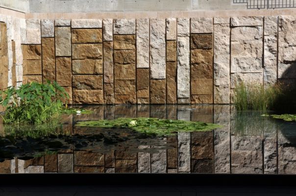 Getty Villa Wasserbecken
