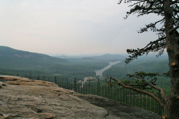 Blick vom Chimney Rock
