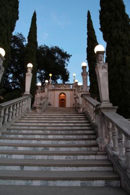 Hearst Castle Treppe
