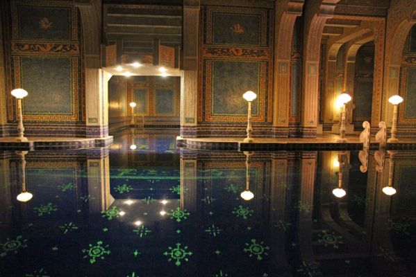 Hearst Castle Innenpool
