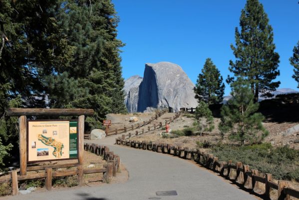 Yosemite NP Glacier Point Half Dome
