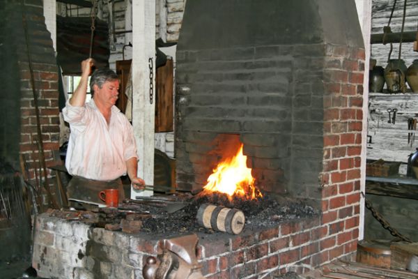 Colonial Williamsburg, Blacksmith
