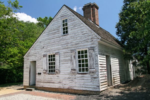 Colonial Williamsburg, beim Everard Haus
