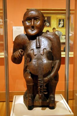 Colonial Williamsburg, Museum, Geigenspieler
