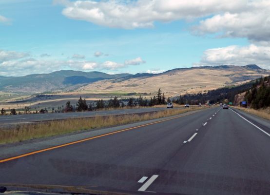 Hwy 5 vor Merritt
