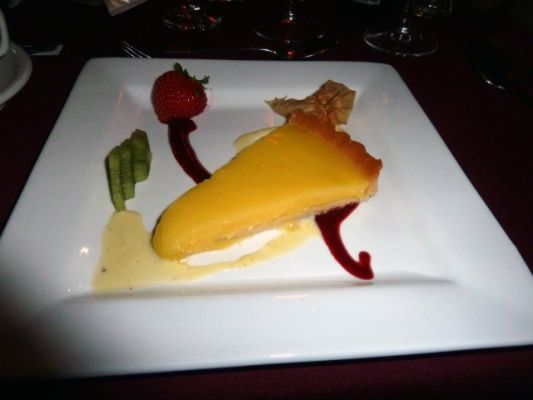 Auberge la Camarine Tarte au Citro
