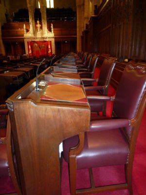 Ottawa Parlament Senatssaal

