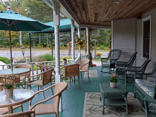 Bernerhof Inn Porch
