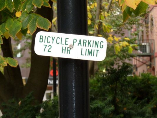 Ithaka Fahrradparkplatz
