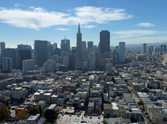 SFO Coit Tower Financial District
