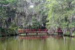 Magnolia Plantation, Brücke am Schoolhouse Lake