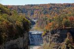 Letchworth State Park Middle Falls Portage RR Bridge