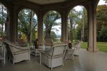 Montgomery Place Mansion Porch
