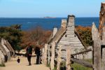 Plimoth Plantation Pilgrim Village Hauptstrasse