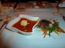 Auberge du Lac St Pierre, Tomatensuppe