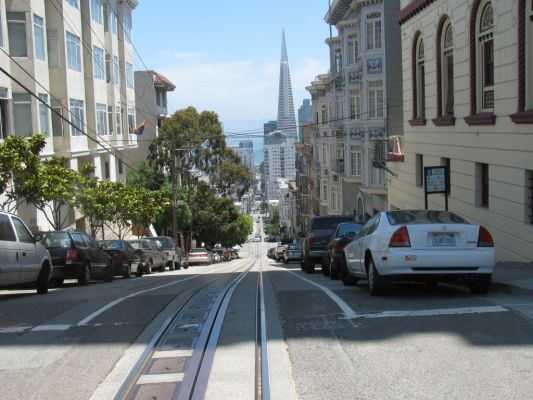 San Francicso im Cable-Car
