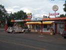 Stop auf der Route 66 bei Degadillo in Seligman