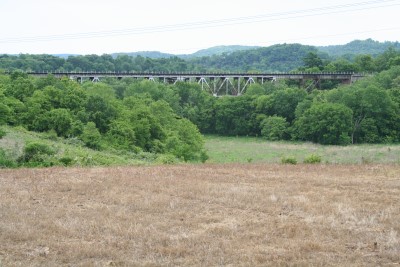 Louisville & Nashville RR Brücke über den Green River
Battle of Munfordville, Ky

