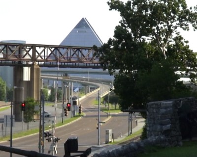 The Pyramide im Memphis, Tn
