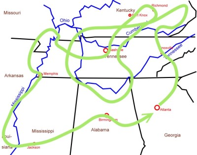 Reiseroute
