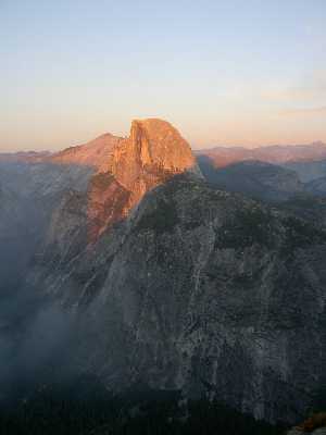 Halfdome Sunset
