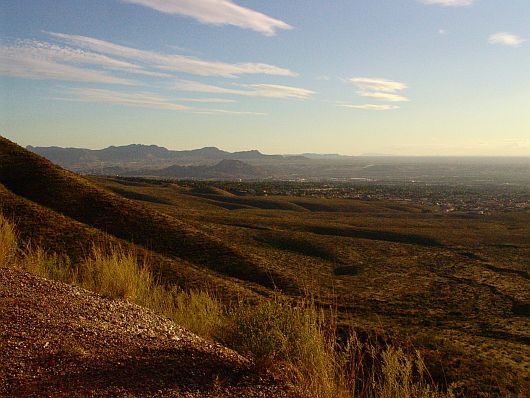 Sonnenuntergang über El Paso
