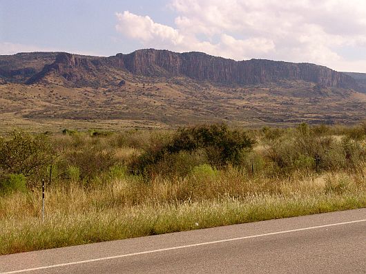 On the Road El Paso nach Alpine

