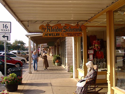 Spazeirgang durch Fredericksburg
