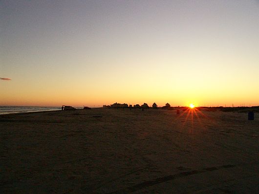 Sonnenuntergang Galveston
