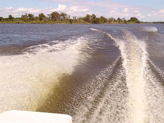 Speedboating

