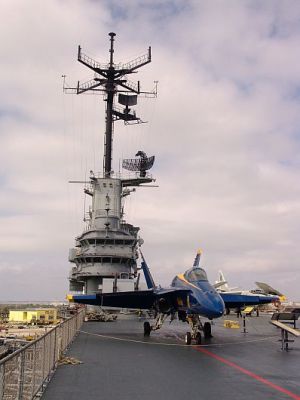 Oberdeck USS Lexington
