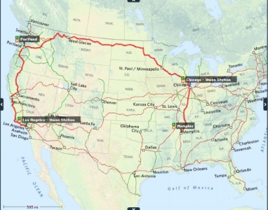 Amtrak Route II

