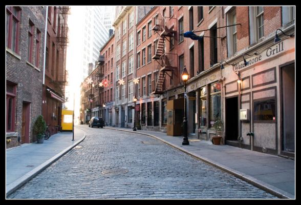 Stone Street (Straße hinter unserem Hotel)
