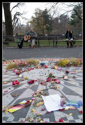 Strawberry Fields Gedenkstätte im Central Park
Schlüsselwörter: Central Park