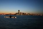 Jersey City from Staten Island Ferry 