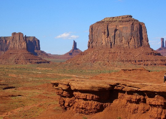 Zwischen den Mesa's und Butte's
Mitten im Monument Valley Tribal Park
