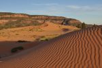 Sunset in den Coral Pink Sanddunes