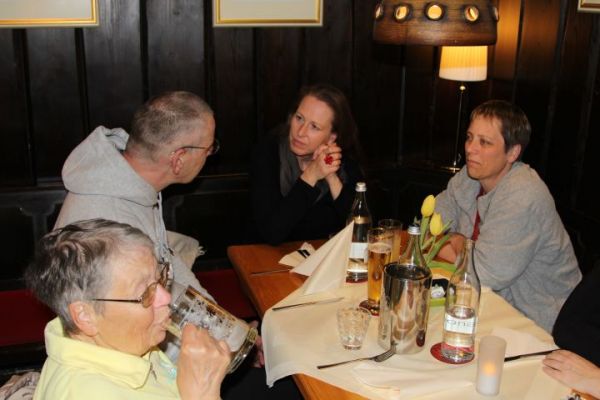 Erika, Frank, Petra und Josie

