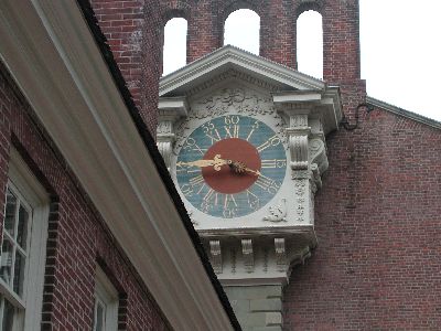 Philadelphia - Independence Hall-Uhr
