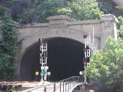 Harper's Ferry: Eisenbahntunnel
