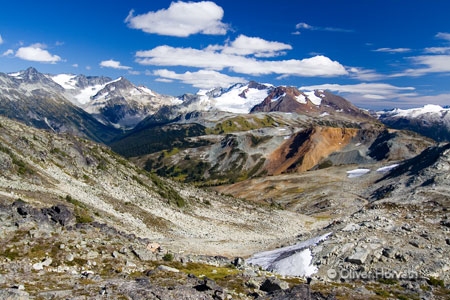 Landschaft Whistler Mountain
